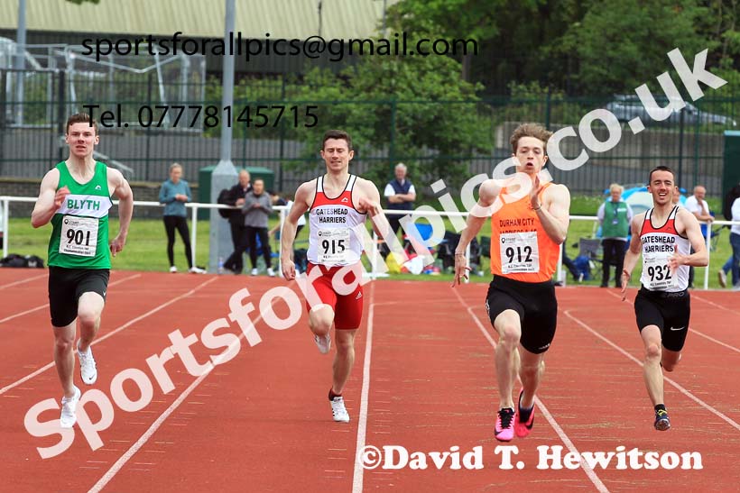 Men and Boys 200 metres, 2022 North Eastern Track and Field Champs., Middlesbrough. David T. Hewitson/Sports for All Pics